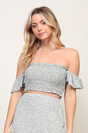 Patty Off the Shoulder Floral Set