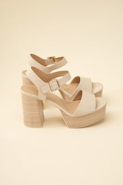 OPTIONS-S Ankle Strap Heels