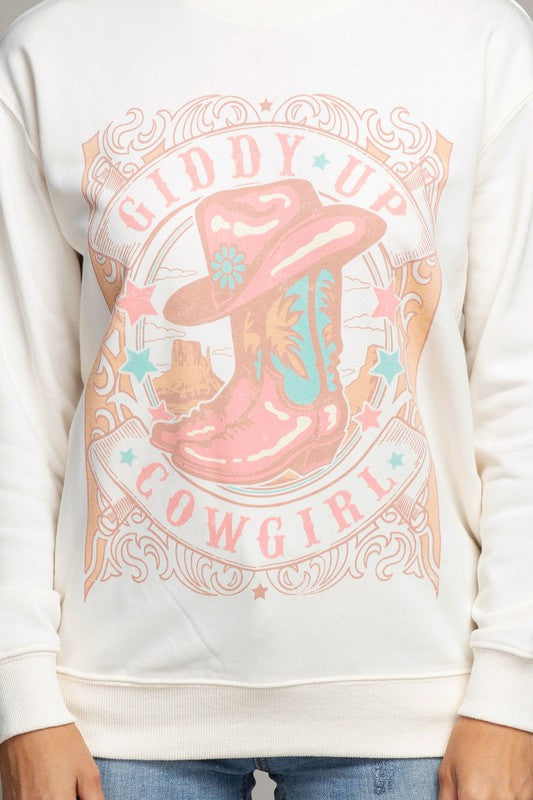 Giddy Up Cowgirl Sweatshirts