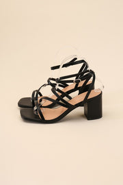 ALI-6 Strappy Low Heel