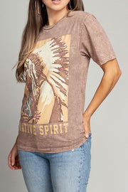 Native Spirit Graphic Top