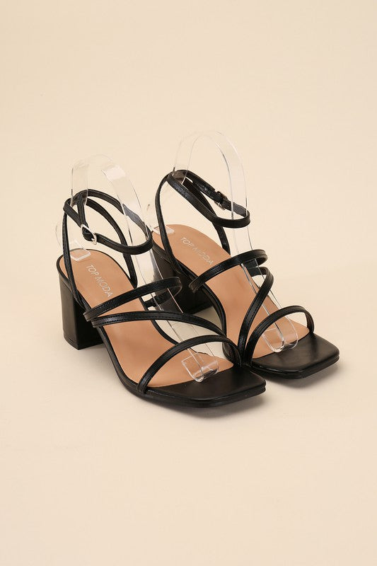 ALI-6 Strappy Low Heel